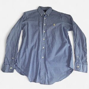 Ralph Lauren Navy Checkered Men's Shirt